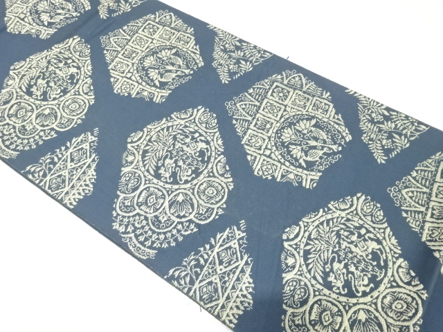 Japanese Kimono / Antique / Fukuro Obi Silk